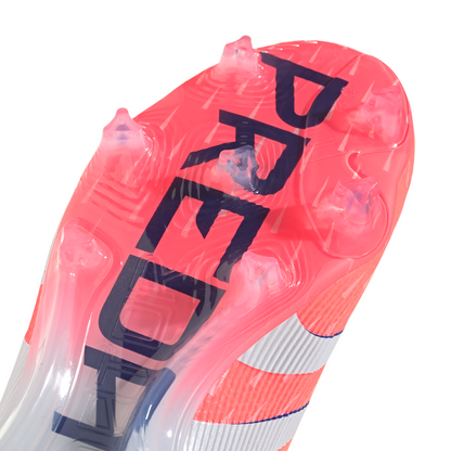 adidas Predator Elite FG Firm Ground Soccer Cleat-  Signal Coral / Cloud White / Beam Orange