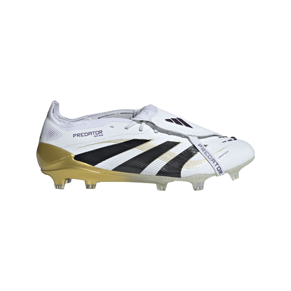 adidas Predator Elite FT FG Firm Ground - Ftwr/Core Black/Gold Met