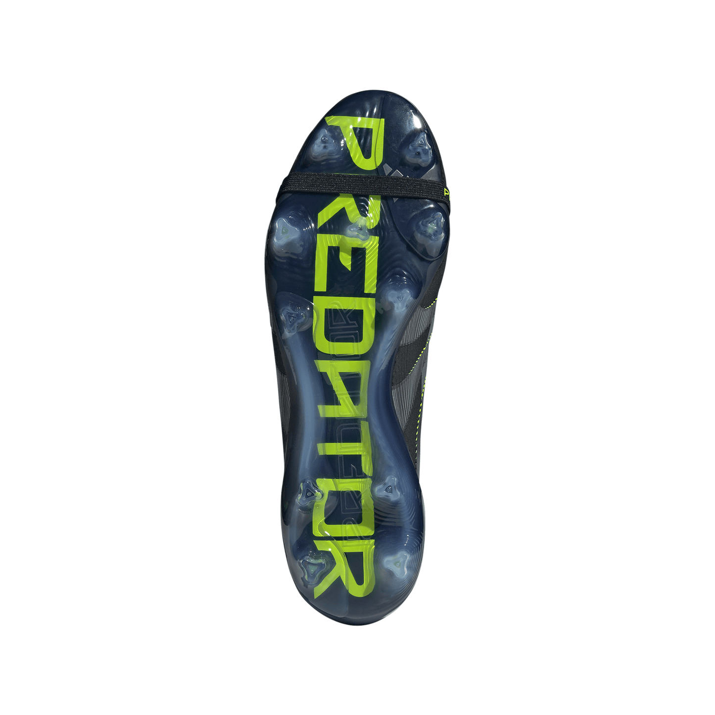adidas Predator Elite FoldTongue FT FG Firm Ground Soccer Cleats- Core Black / Carbon / Lucid Lemon