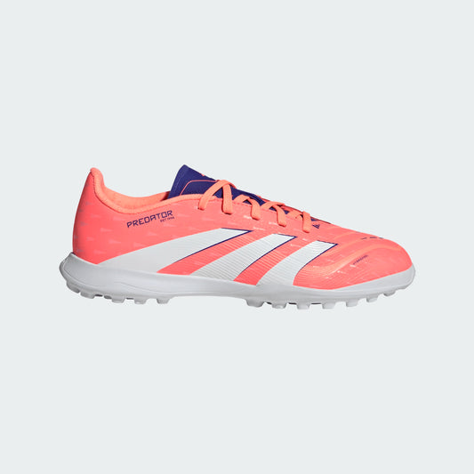 adidas Junior Predator League TF Turf - Signal Coral/ FTWhite/ Beam Orange