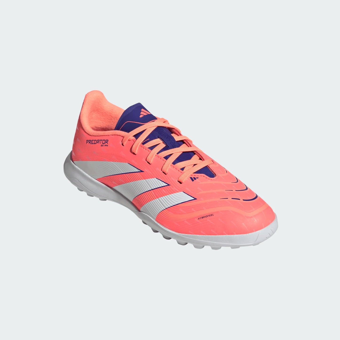 adidas Junior Predator League TF Turf - Signal Coral/ FTWhite/ Beam Orange