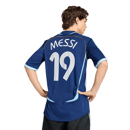 Men's adidas Replica Argentina Away Jersey - MESSI 2006