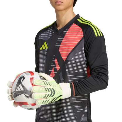 adidas Predator Match Finger save Goalkeeper Gloves - Luclem/ Black/ White