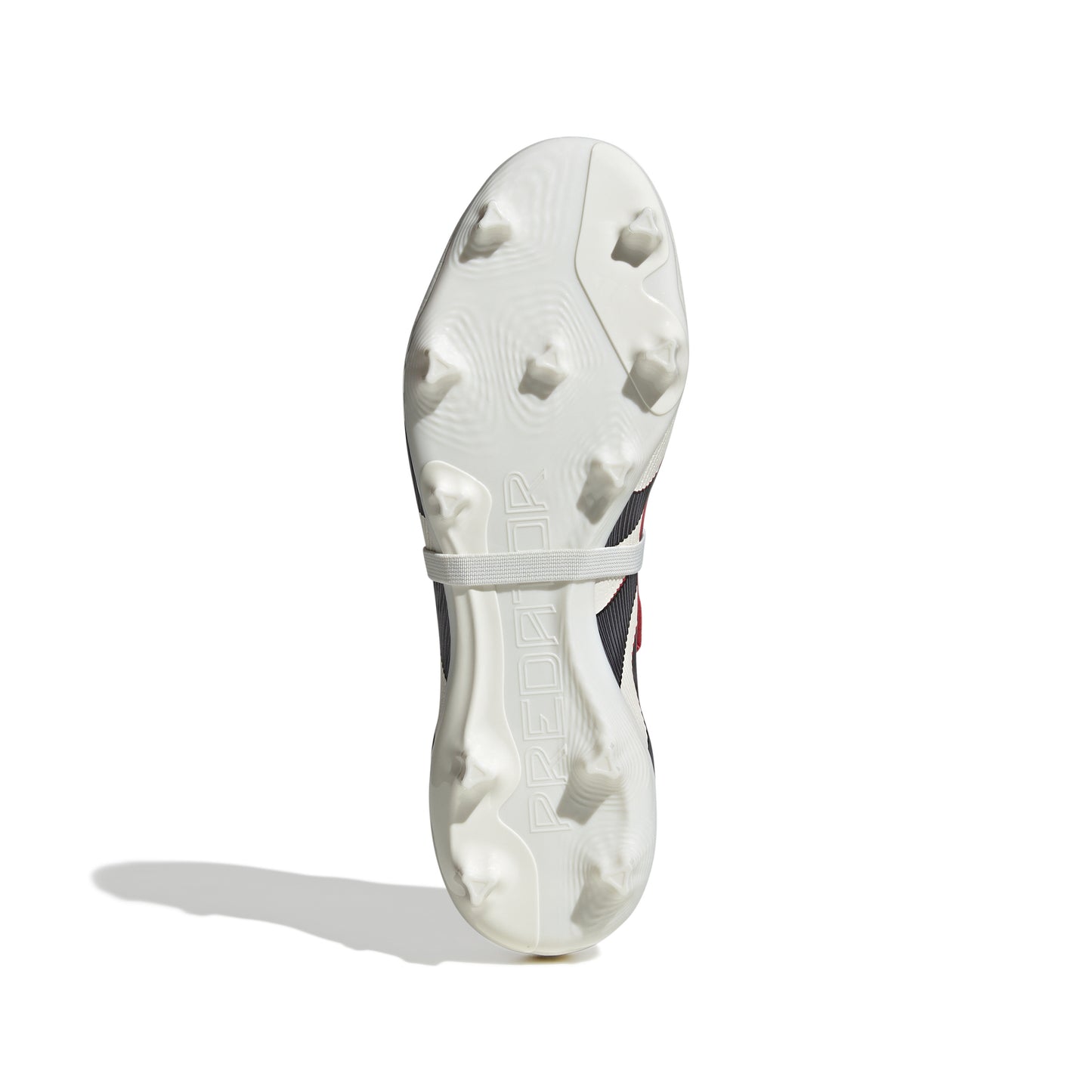 adidas Predator League Fold Tounge FG Firm Ground Soccer Cleat - OWhite/ Black/ Purub
