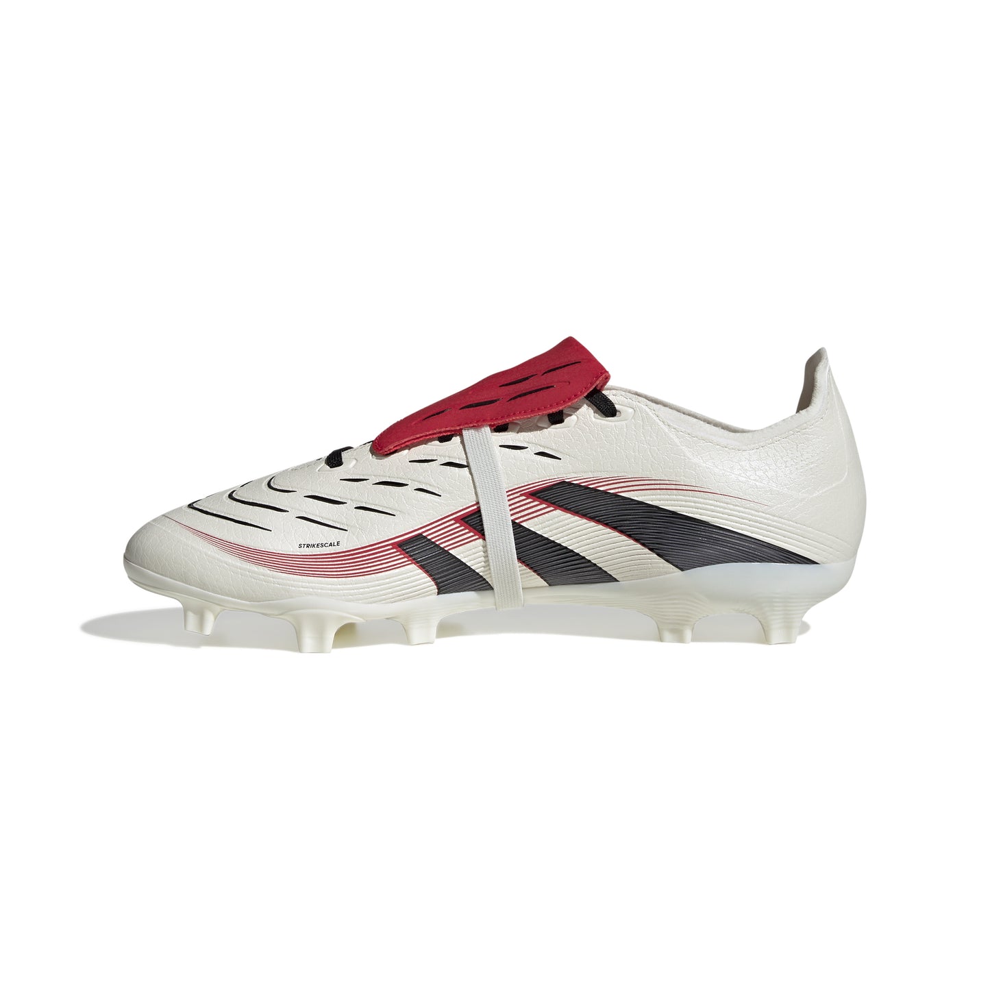 adidas Predator League Fold Tounge FG Firm Ground Soccer Cleat - OWhite/ Black/ Purub