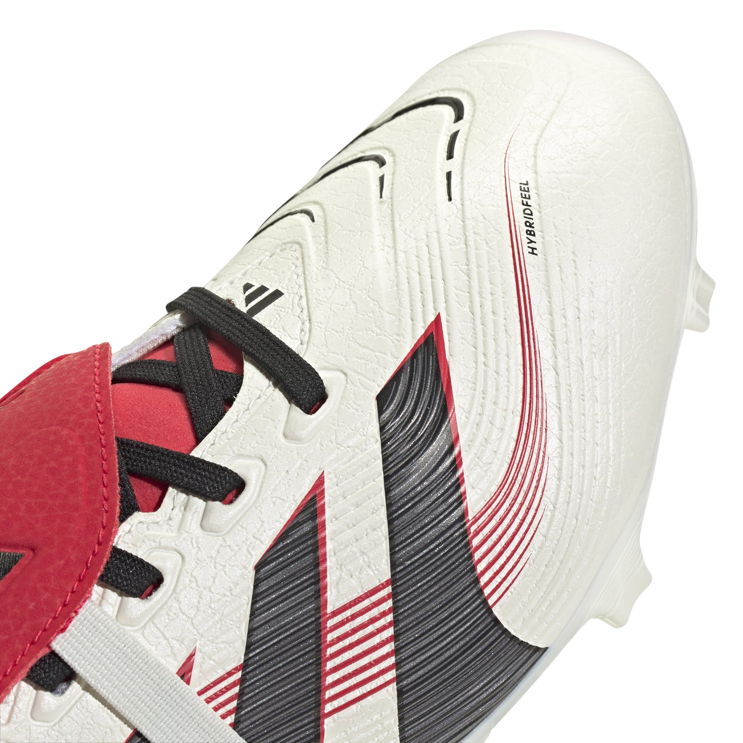 adidas Predator League Fold Tounge FG Firm Ground Soccer Cleat - OWhite/ Black/ Purub