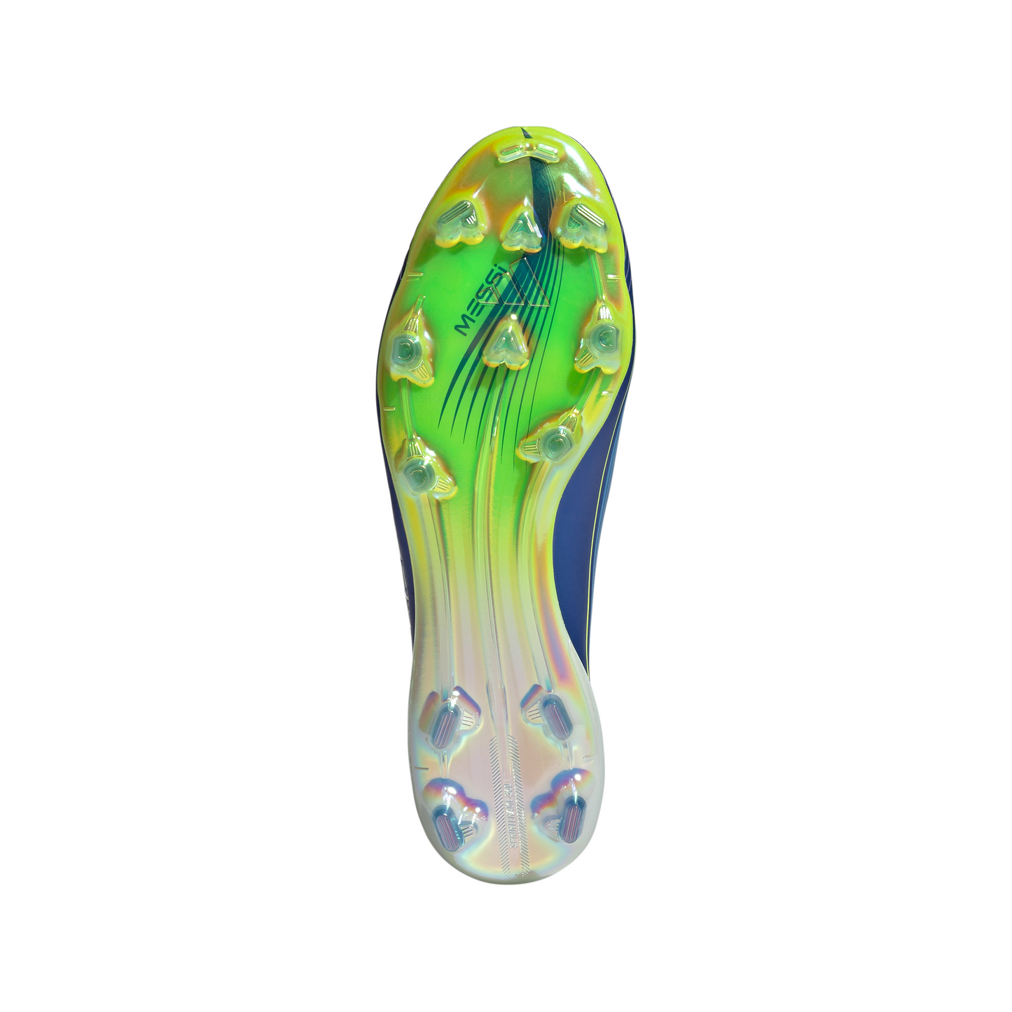 adidas F50 Elite Messi FG Firm Ground Soccer Cleats- Team Royal Blue/Solar Yellow/Semi Blue Burst