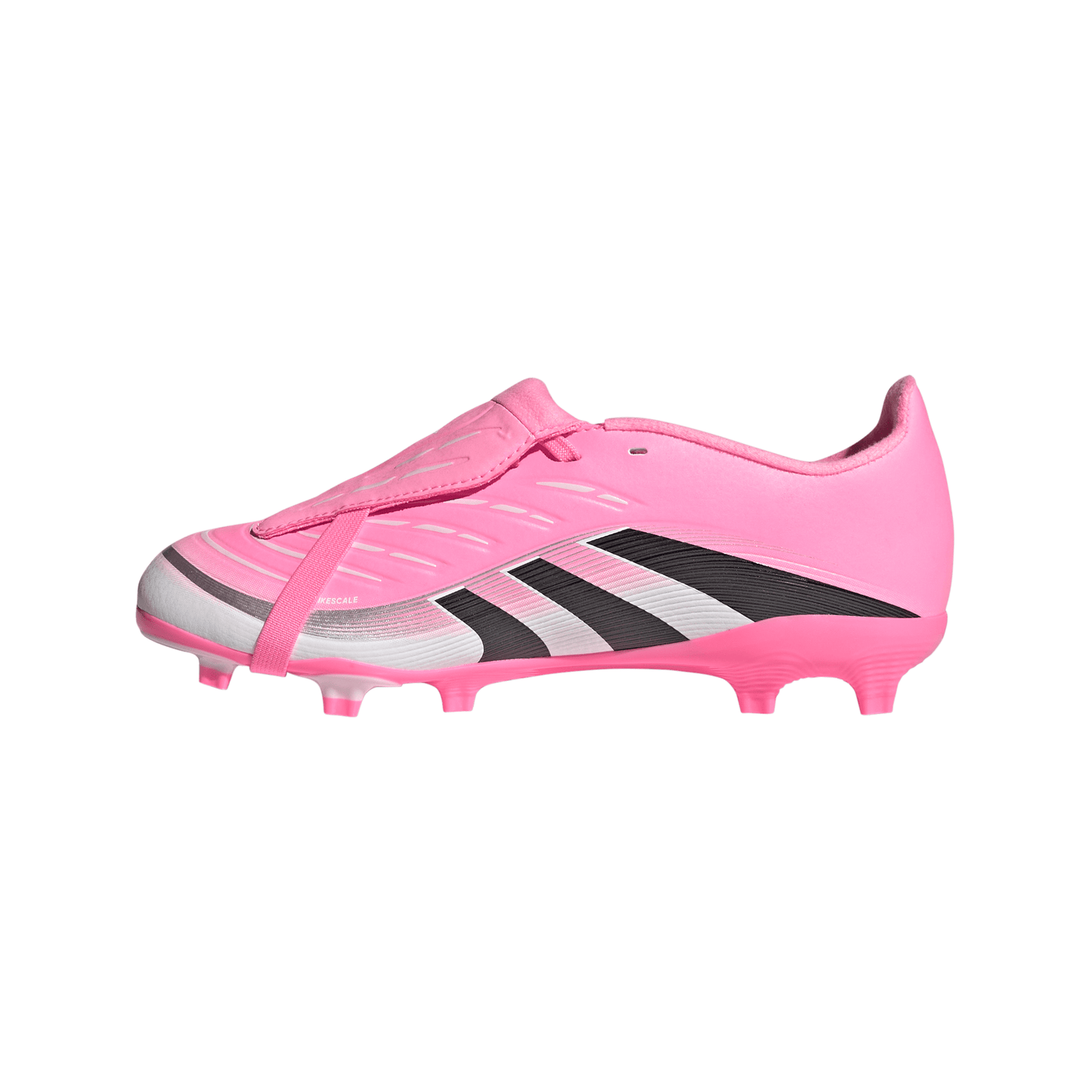 adidas Predator League Beckham Fold Tongue  FT FG Junior Firm Ground Soccer Cleat - Beam Pink/Core Black/White