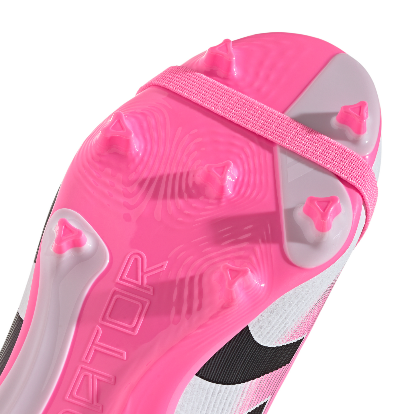 adidas Predator League Beckham Fold Tongue  FT FG Junior Firm Ground Soccer Cleat - Beam Pink/Core Black/White