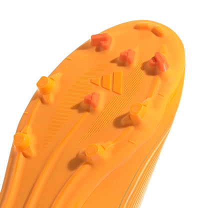 adidas Messi F50 League Junior FG Firm Ground Soccer Cleats -Ice Tangerine / Gold Metallic / Pure Tangerine