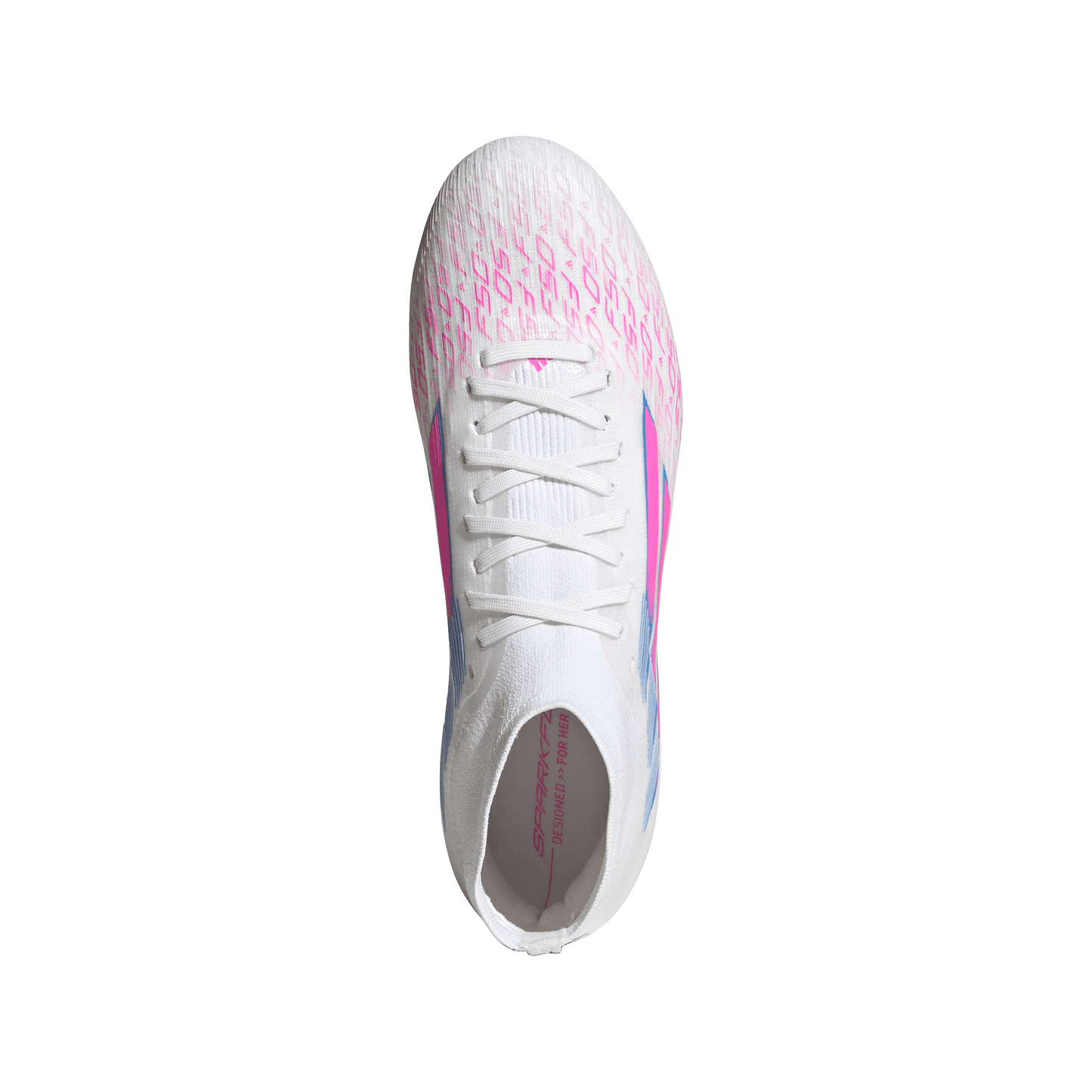 adidas F50 Sparkfusion Pro FG Women’s Firm Ground Soccer Cleat - Cloud White / Lucid Pink / Cloud White
