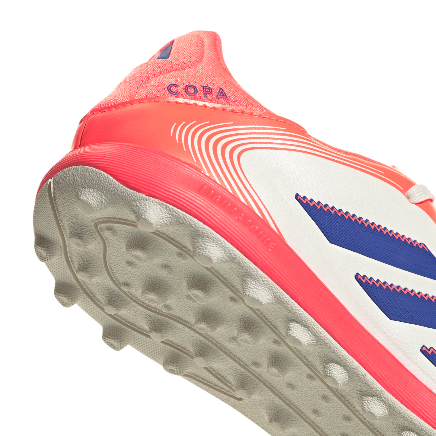 Copa Pure III League TF Turf Shoes- Beam Orange / Lucid Blue/ Ftwr White