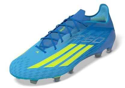 adidas F50 Elite FG Firm Ground Soccer Cleats - Blue/ Lucid Red/ Team Solar