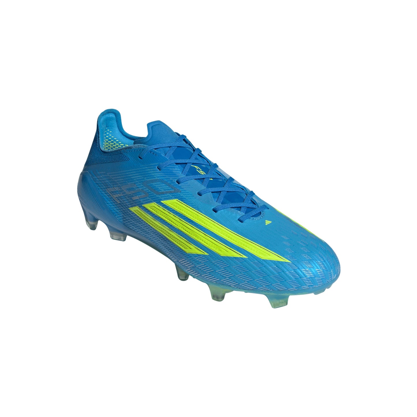 adidas F50 Elite FG Firm Ground Soccer Cleats - Blue/ Lucid Red/ Team Solar