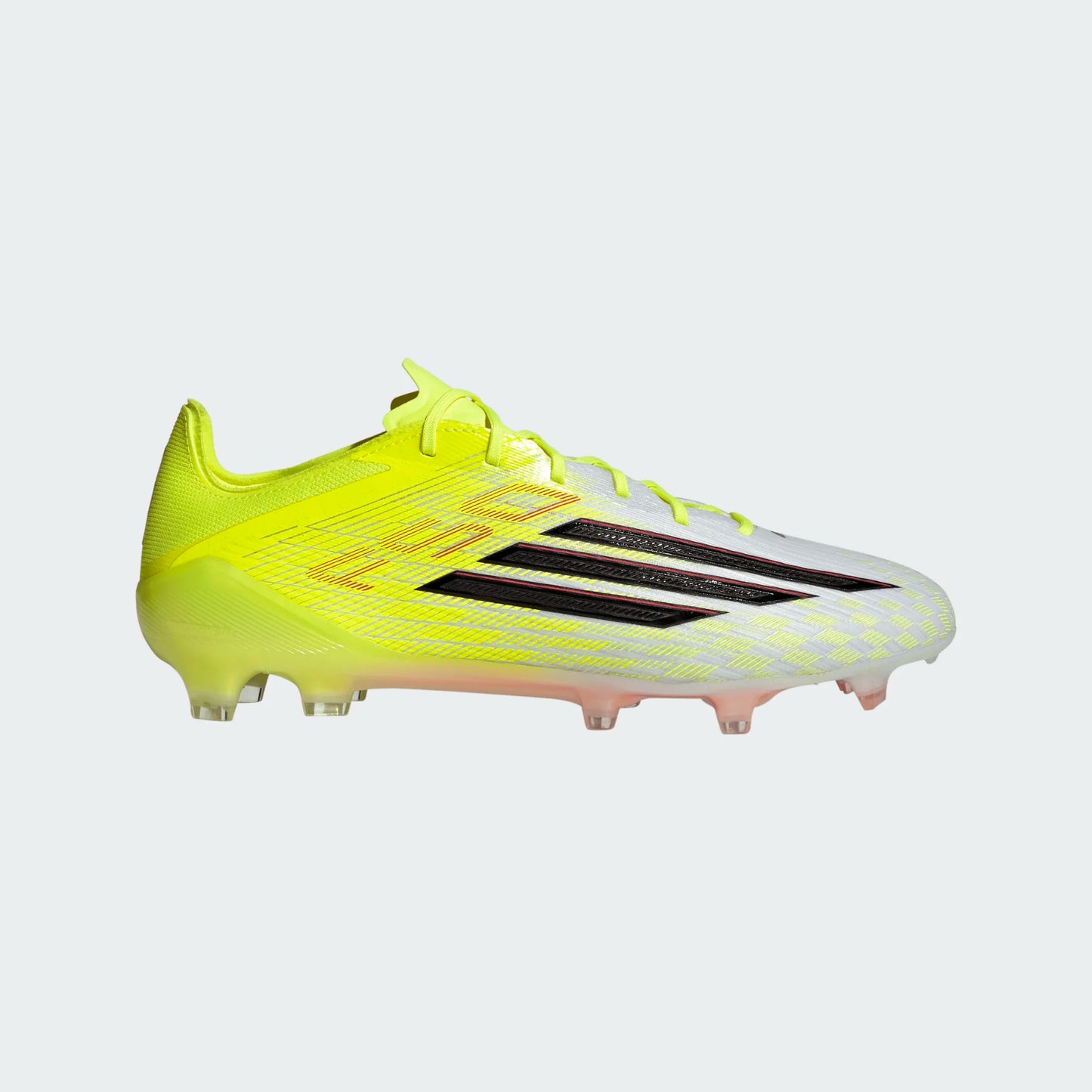adidas F50 Elite FG Soccer Shoes - Tesoye/ CBlack/ Lucred