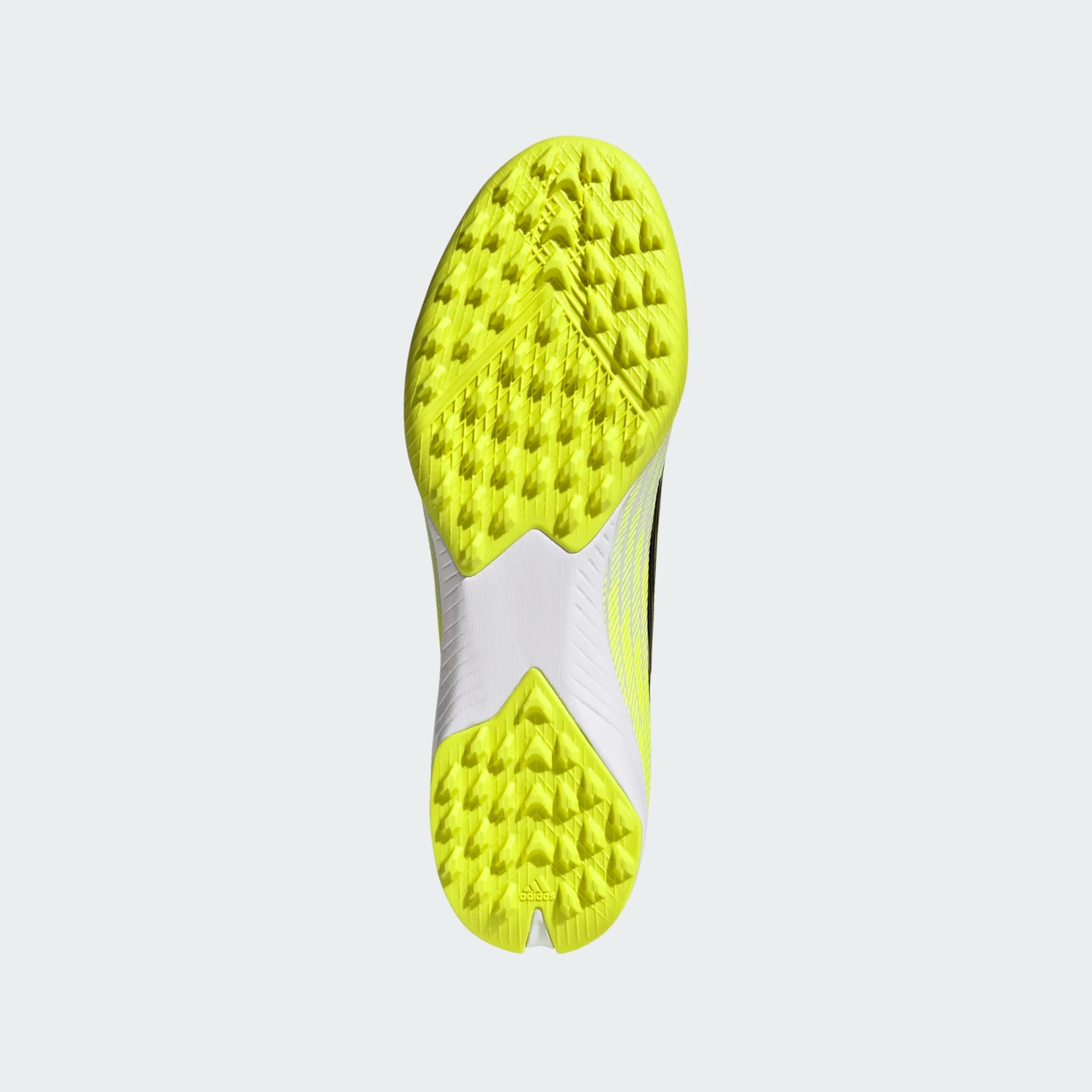 adidas F50 League Laceless TF Turf Shoes - Tesoye/ CBlack/ Lucred