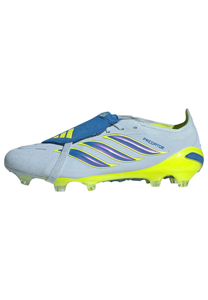 adidas Predator Elite FoldTongue FT FG Firm Ground Soccer Cleats - Blue/ Crystal Sky/ Ray Blue