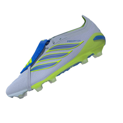 adidas Predator Elite FoldTongue FT FG Firm Ground Soccer Cleats - Blue/ Crystal Sky/ Ray Blue