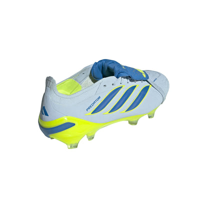 adidas Predator Elite FoldTongue FT FG Firm Ground Soccer Cleats - Blue/ Crystal Sky/ Ray Blue
