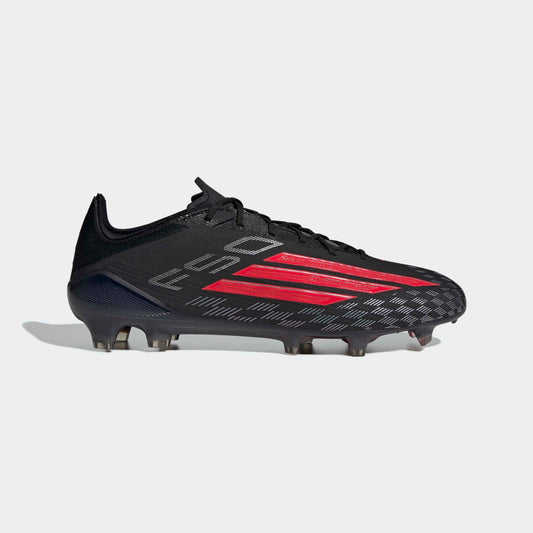 adidas F50 Elite FG Firm Ground Soccer Cleats- Carbon Black/Lucid Red