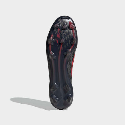 adidas F50 Elite FG Firm Ground Soccer Cleats- Carbon Black/Lucid Red