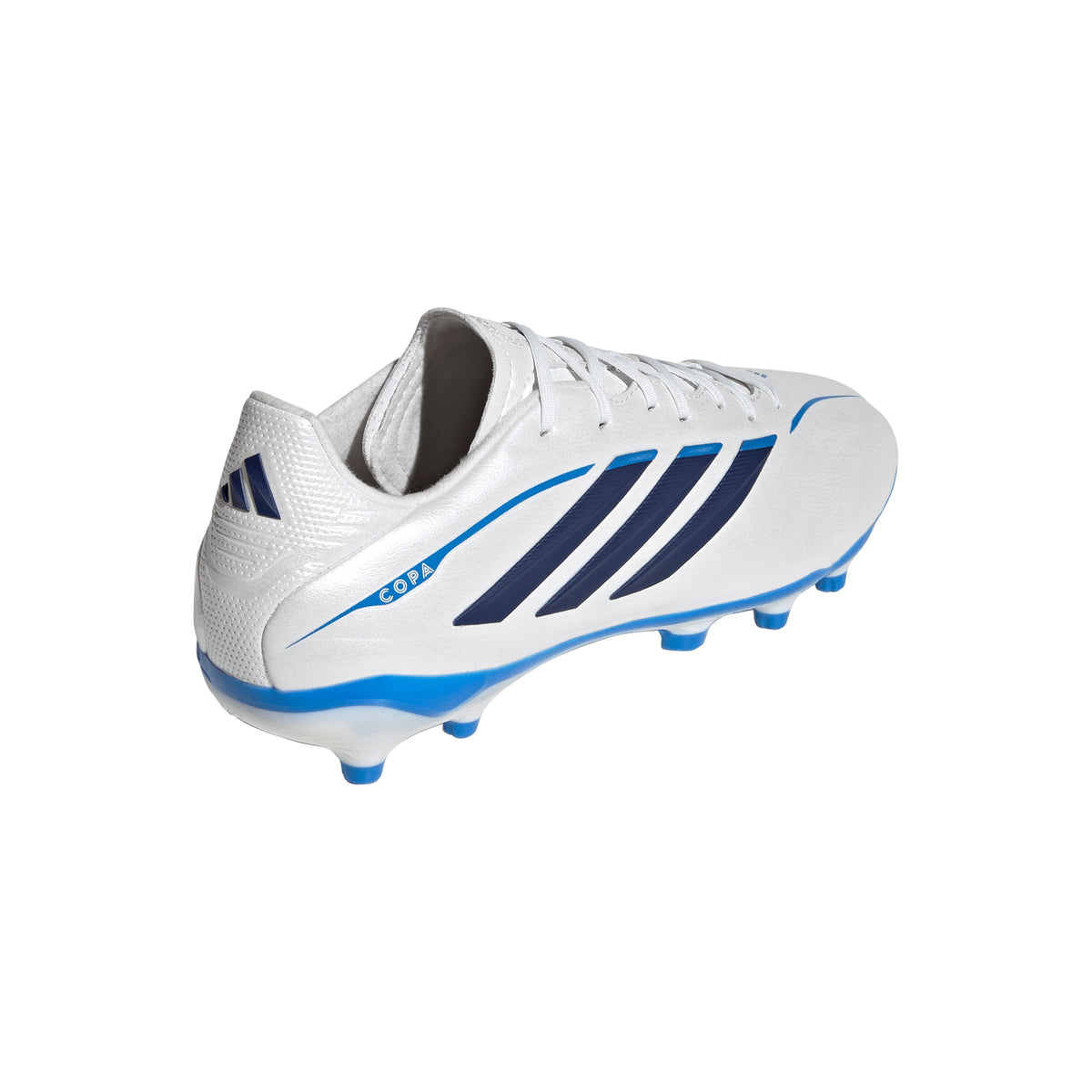 adidas Copa Pure IV League Junior FG Firm Ground Soccer Cleats- Zero Metalic / Dark Blue / Lucid Ray Blue