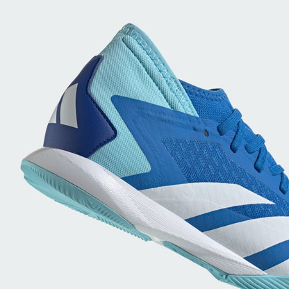 adidas Predator Accuracy.3 IN Indoor Soccer Shoes - Royal/White/Blue