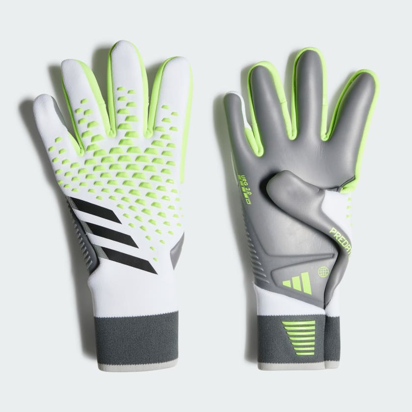Adidas Predator Pro Goalkeeper Gloves- Bright Royal / Lucid Lemon / White