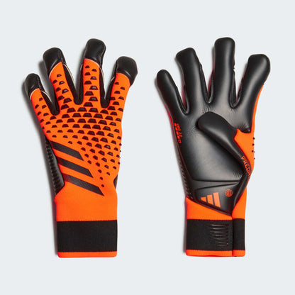 Adidas Predator Pro Hybrid Gloves - Solar Orange/Black/Black
