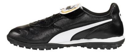 PUMA King Top TT Artificial Turf Shoe - Black/White