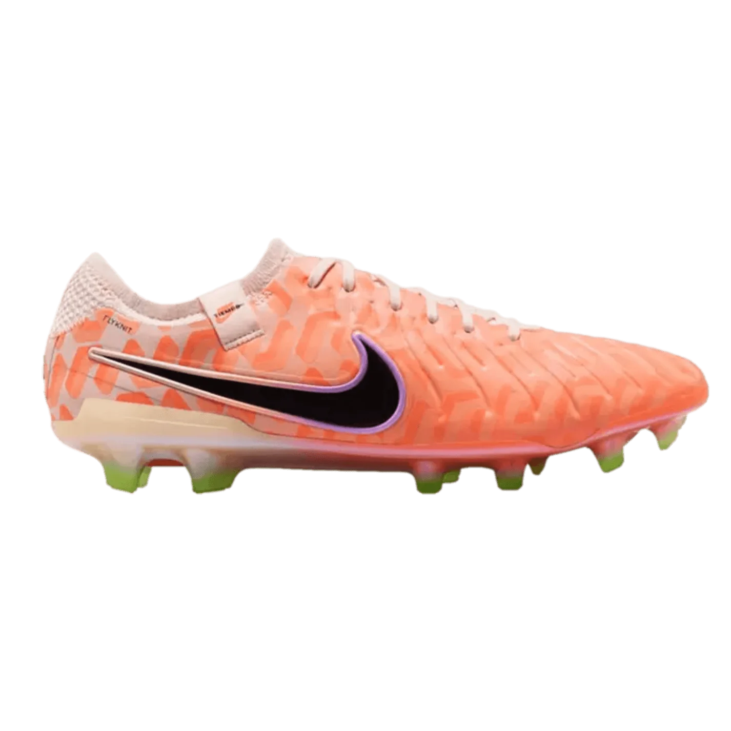 Nike Tiempo Legend 10 Elite Firm-Ground Soccer Cleats - Guava Ice/Black