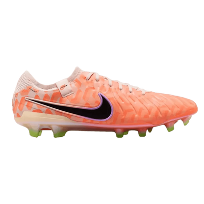 Nike Tiempo Legend 10 Elite Firm-Ground Soccer Cleats - Guava Ice/Black