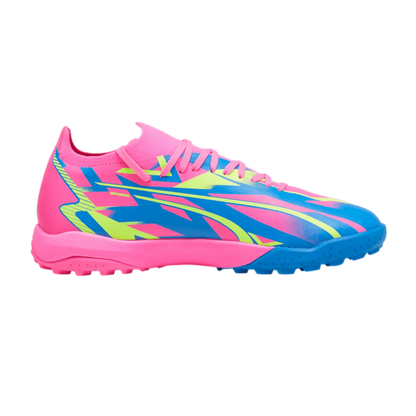 Puma Ultra Match TT Turf- Luminous Pink-Ultra Blue-Yellow Alert