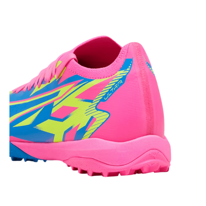 Puma Ultra Match TT Turf- Luminous Pink-Ultra Blue-Yellow Alert