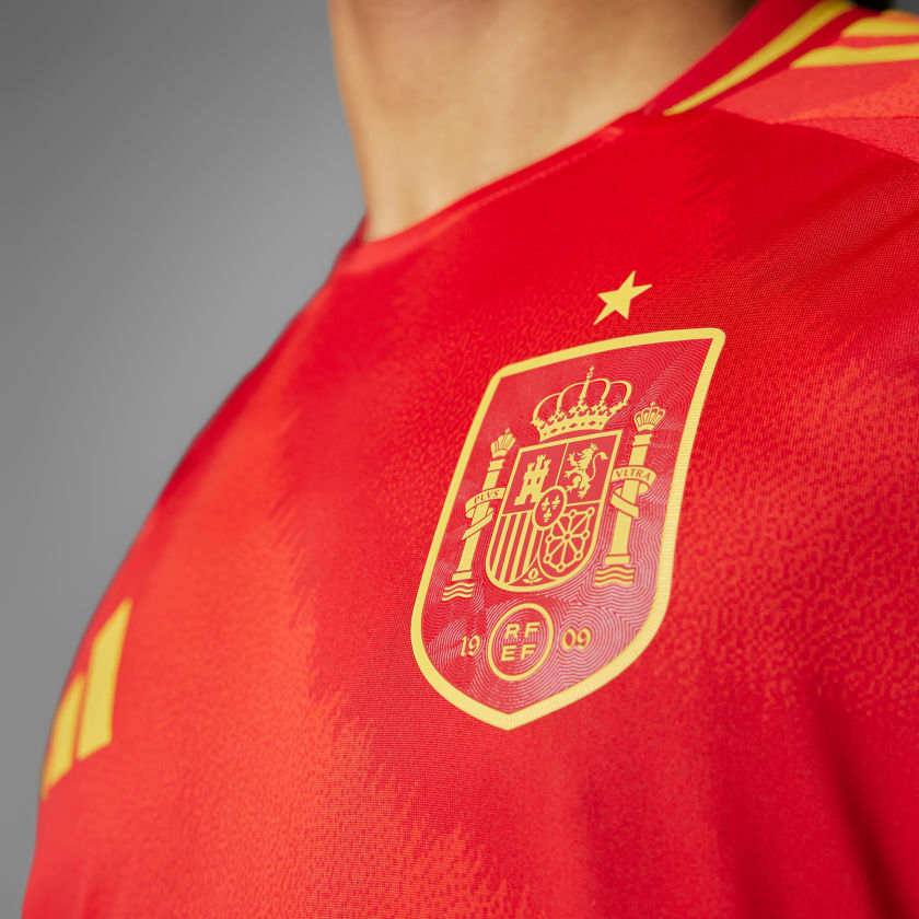 Men's Authentic adidas Spain Home Jersey 2024