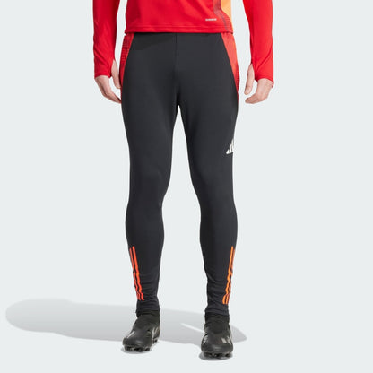 Tiro 24 Mens Competition Training Pants -Black/Red