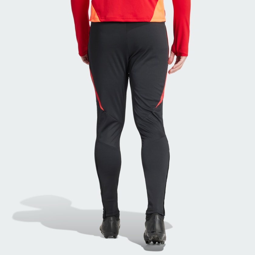 Tiro 24 Mens Competition Training Pants -Black/Red