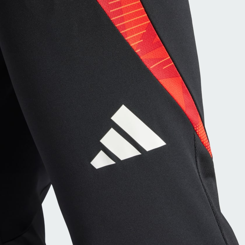 Tiro 24 Mens Competition Training Pants -Black/Red