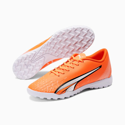 Adult Puma Ultra Play TT TF Turf Shoes - Orange/White/Blue