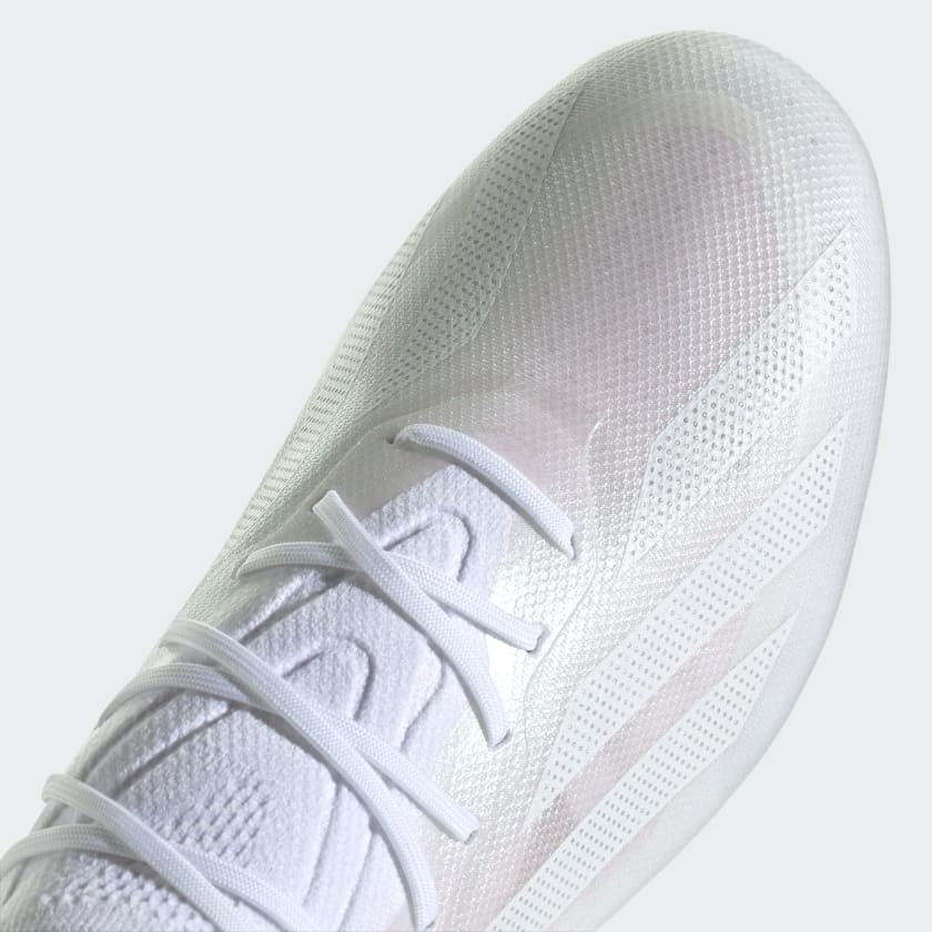 adidas X CrazyFast.1 FG Firm Ground Soccer Cleat - White/White
