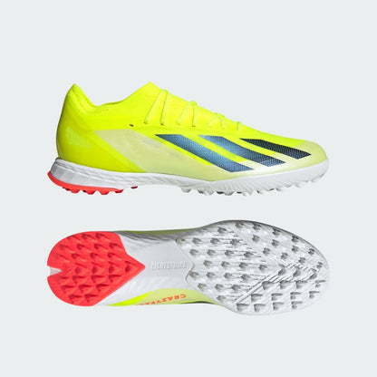 adidas X CrazyFast Elite TF Turf Soccer Cleat - Solar Yellow/Core Black/White