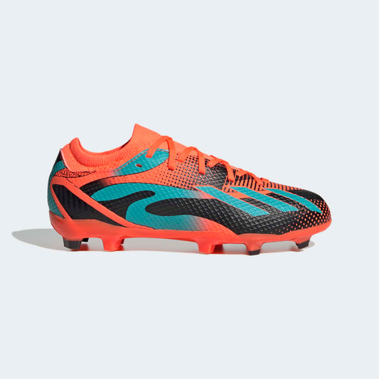Adidas X Speedportal Messi .3 FG Junior Firm Ground Soccer Cleat -Team Solar Orange / Mint Rush / Core Black