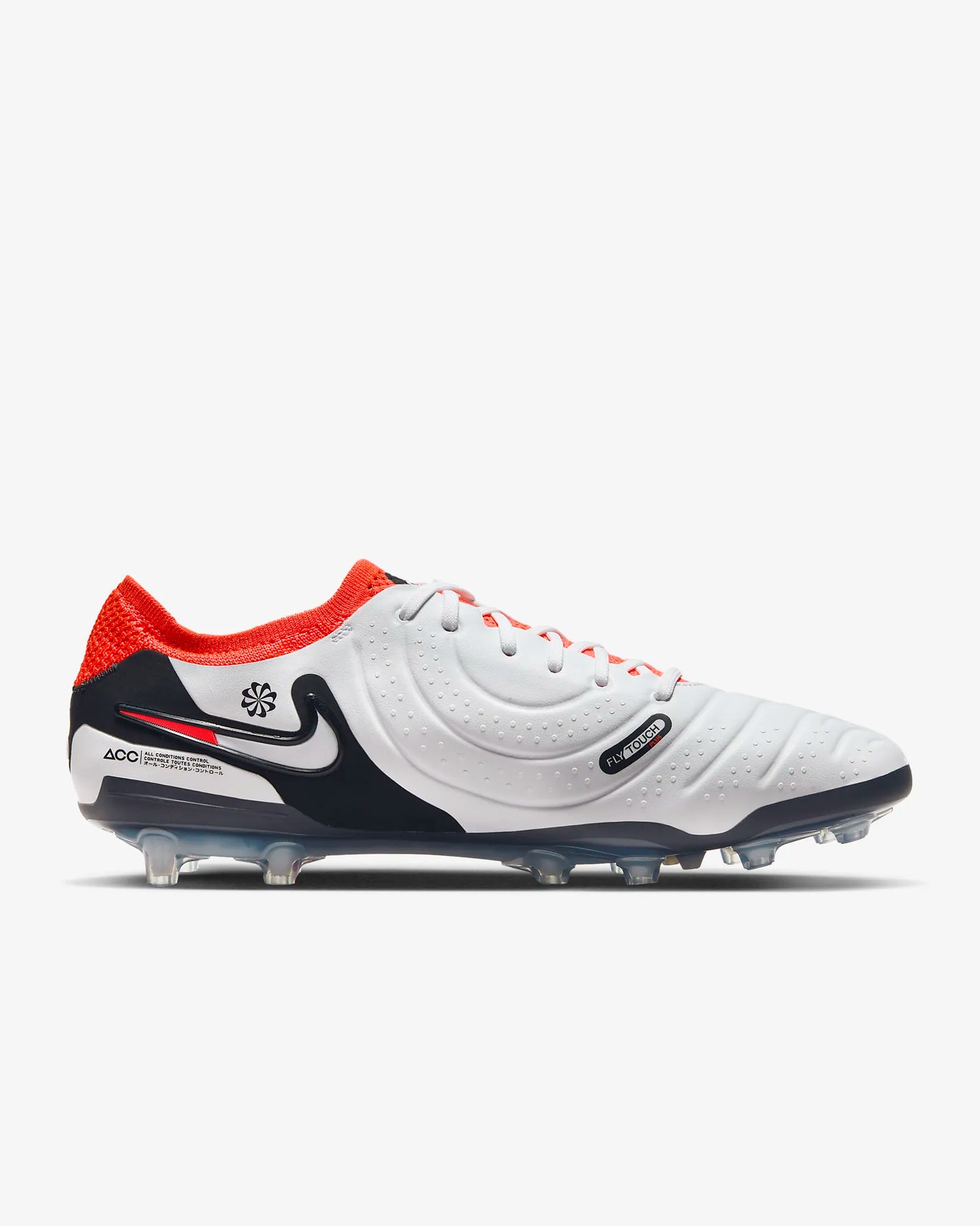 Nike Legend 10 Elite AG Artificial-Grass Soccer Cleat - White/Bright Crimson/Black