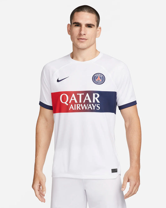 Paris Saint-Germain 2023/24 Men's Replica Away Men's Nike Dri-FIT Soccer Jersey