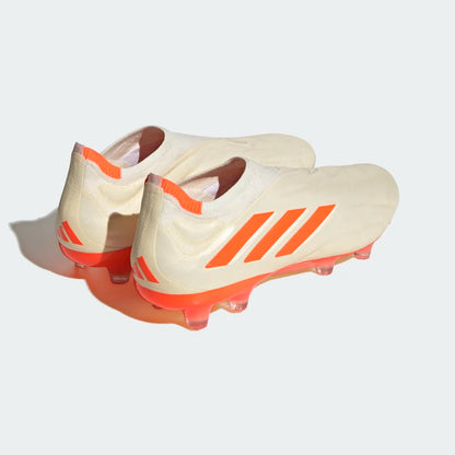 adidas Copa Pure+ FG Soccer Cleats - Off White / Team Solar Orange / Off White