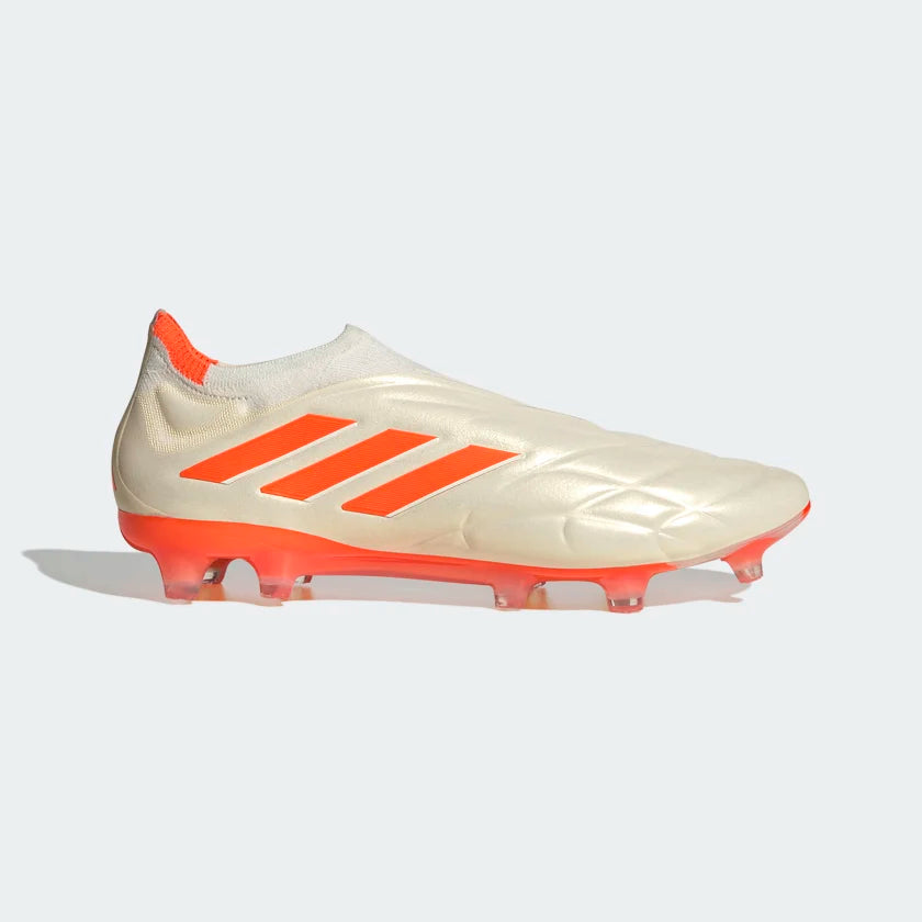 adidas Copa Pure+ FG Soccer Cleats - Off White / Team Solar Orange / Off White