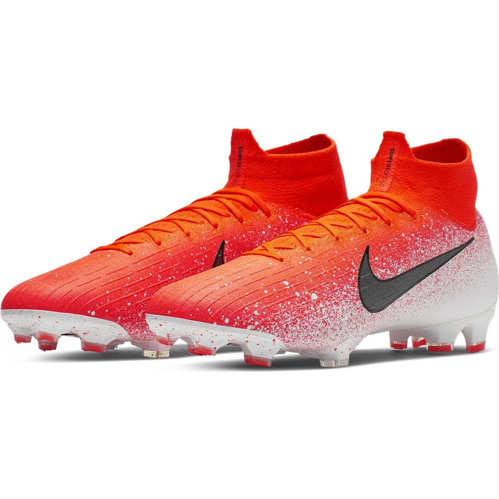 Nike Superfly 6 Elite FG - Hyper Crimson/White