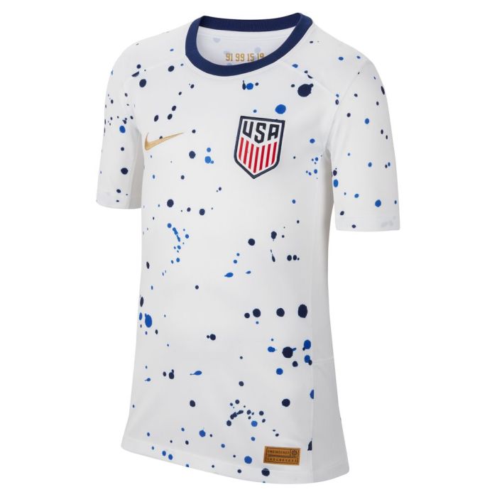 Kid's Replica Nike USMNT Home Jersey 2023