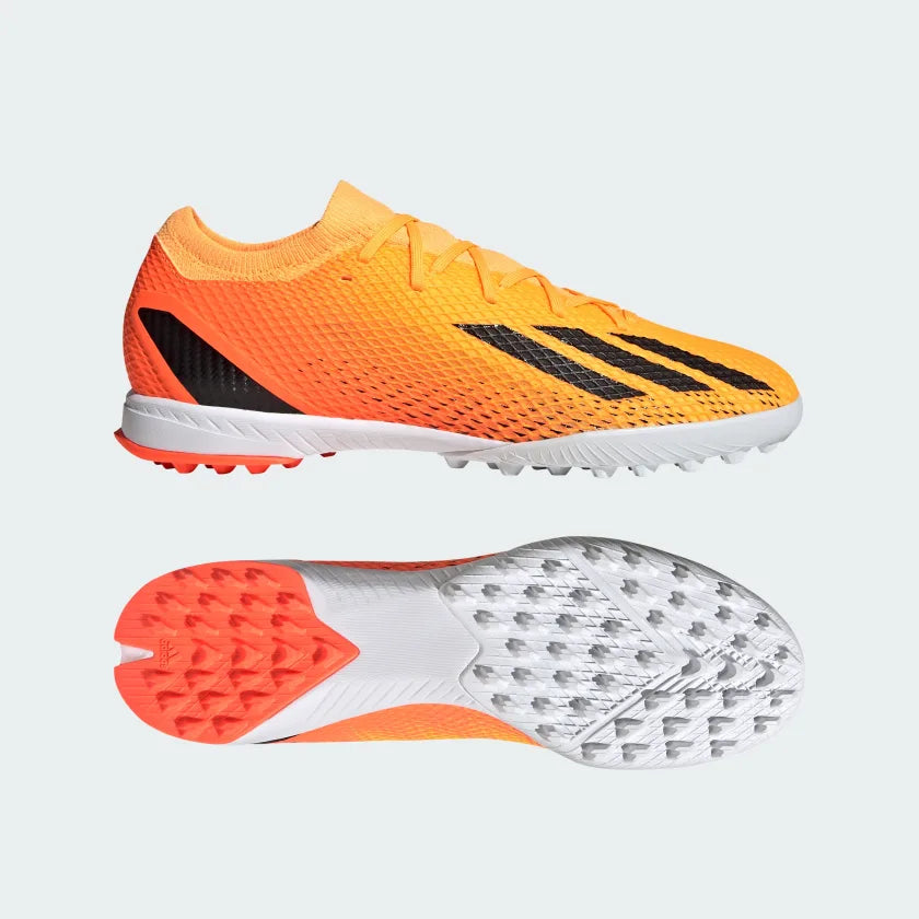 adidas X Speedportal.3 TF Artificial Turf Soccer Shoe - Sogold/Cblack/Tmsoor