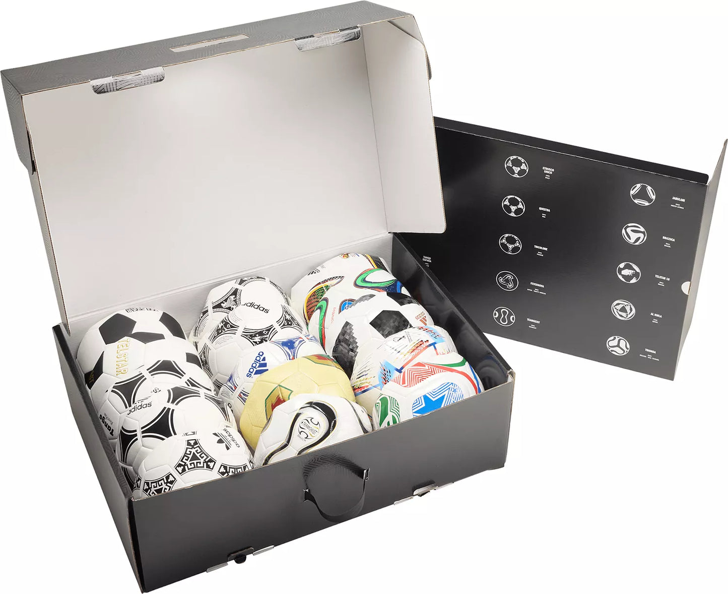 adidas FIFA World Cup Historical Club Soccer Ball Set